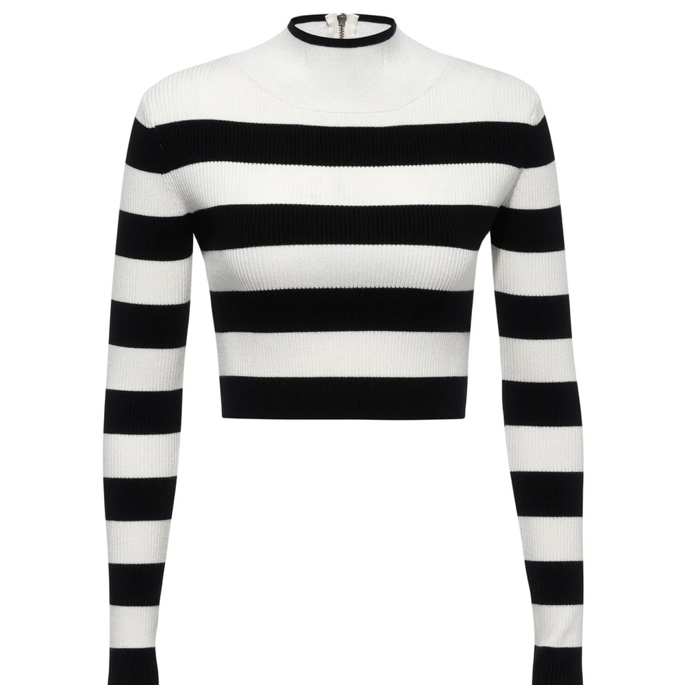 NWT - Le Superbe - Meet Me Sweater - Long Sleeve Crop Top